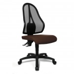 Bürodrehstuhl ohne Armlehnen, höhenverstellbar 43-51 cm, 